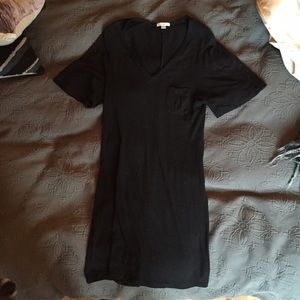 Simple black james purse dress